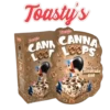 Toasty's Canna Loops - Cookie Dough Cheesecake Bar
