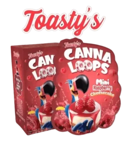 Taosty's Canna Loops - Mini Raspberry Cheesecake