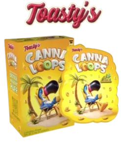 Toasty's Canna Loops - Pina Colada Toastys