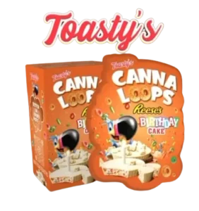 Toastys Canna Loops - Reese’s Birthday Cake