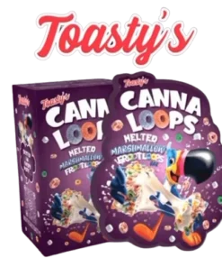 Toasty's Canna Loops - Melted Marshmallow Froot Loops Bar